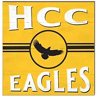 Houston Community College 10'' x 10'' Retro Team Sign
