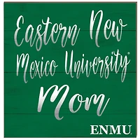 Eastern New Mexico Greyhounds 10'' x 10'' Mom Plaque
