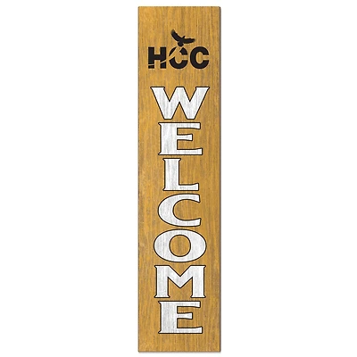 Houston Community College 12'' x 48'' Welcome Outdoor Leaner