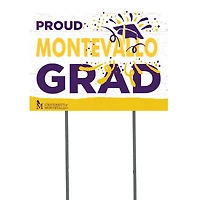Montevallo Falcons 18" x 24" Grad Yard Sign