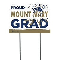 Mount Mary Blue Angels 18" x 24" Grad Yard Sign