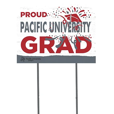 Pacific Boxers 18" x 24" Grad Yard Sign