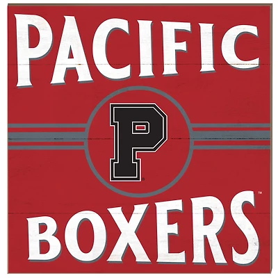 Pacific Boxers 10'' x 10'' Retro Team Sign