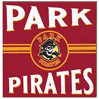 Park Pirates 10'' x 10'' Retro Team Sign