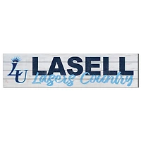 Lasell Lasers 10'' x 40'' Logo Sign