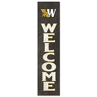 Missouri Western State Griffons 12'' x 48'' Welcome Outdoor Leaner