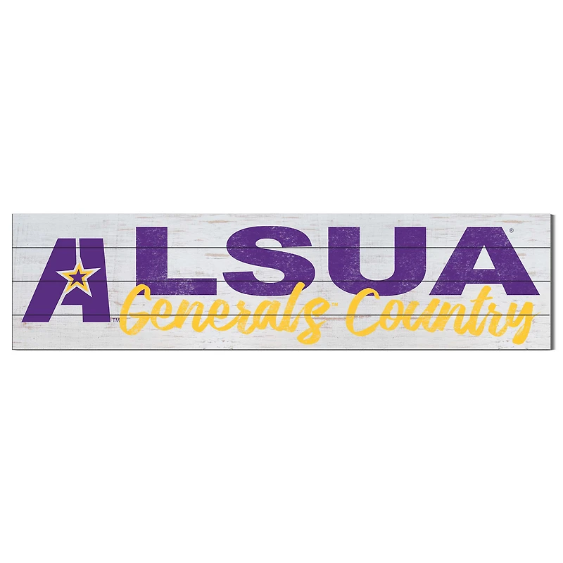 LSUA Generals 10'' x 40'' Logo Sign