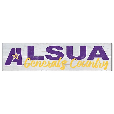 LSUA Generals 10'' x 40'' Logo Sign