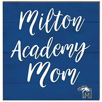 Milton Academy Mustangs 10'' x 10'' Mom Plaque