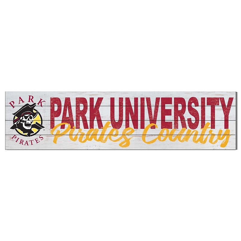 Park Pirates 10'' x 40'' Logo Sign