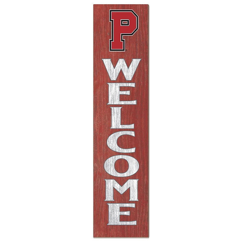 Pacific Boxers 12'' x 48'' Welcome Outdoor Leaner