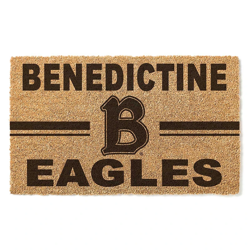 Benedictine Eagles 18" x 30" Team Logo Doormat
