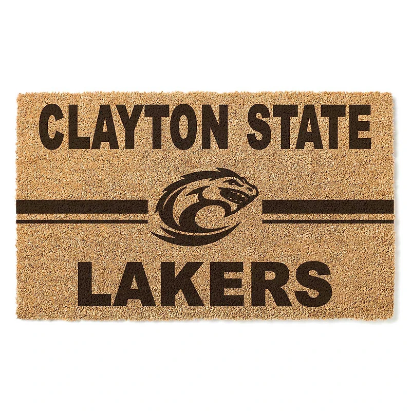 Clayton State Lakers 18" x 30" Team Logo Doormat