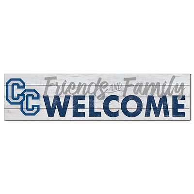 Columbia College of Missouri Cougars 10'' x 40'' Friends & Family Welcome Sign