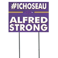 Alfred University Saxons 18'' x 24'' I Chose Lawn Sign