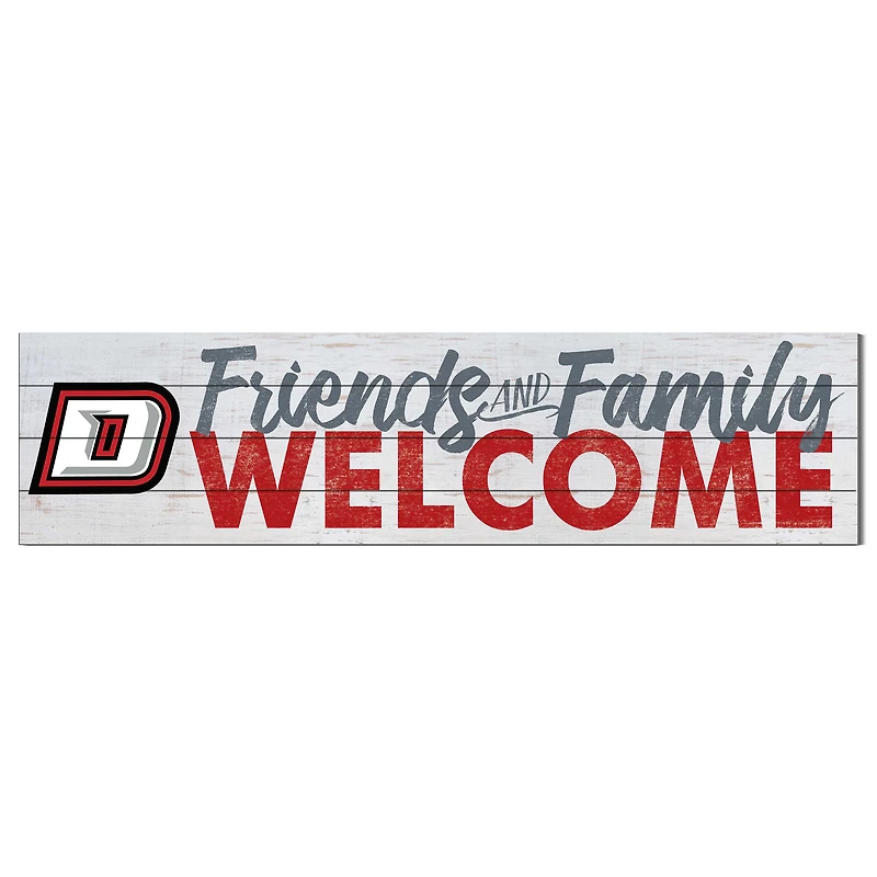 D'youville Saints 10'' x 40'' Friends & Family Welcome Sign
