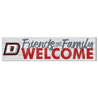 D'youville Saints 10'' x 40'' Friends & Family Welcome Sign