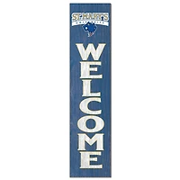 St. Mary's University Rattlers 12'' x 48'' Welcome Outdoor Leaner