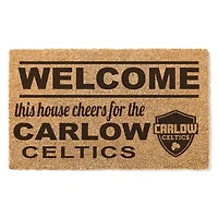 Carlow University Celtics 18" x 30" Welcome Doormat