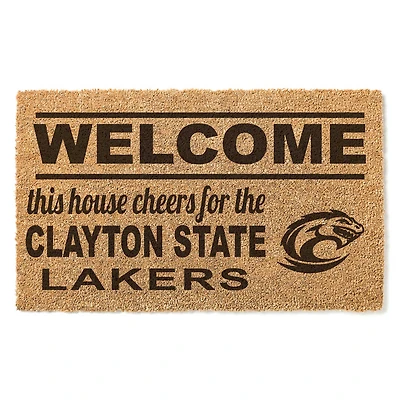 Clayton State Lakers 18" x 30" Welcome Doormat