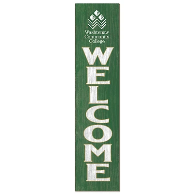 Washtenaw Community College 12'' x 48'' Welcome Outdoor Leaner