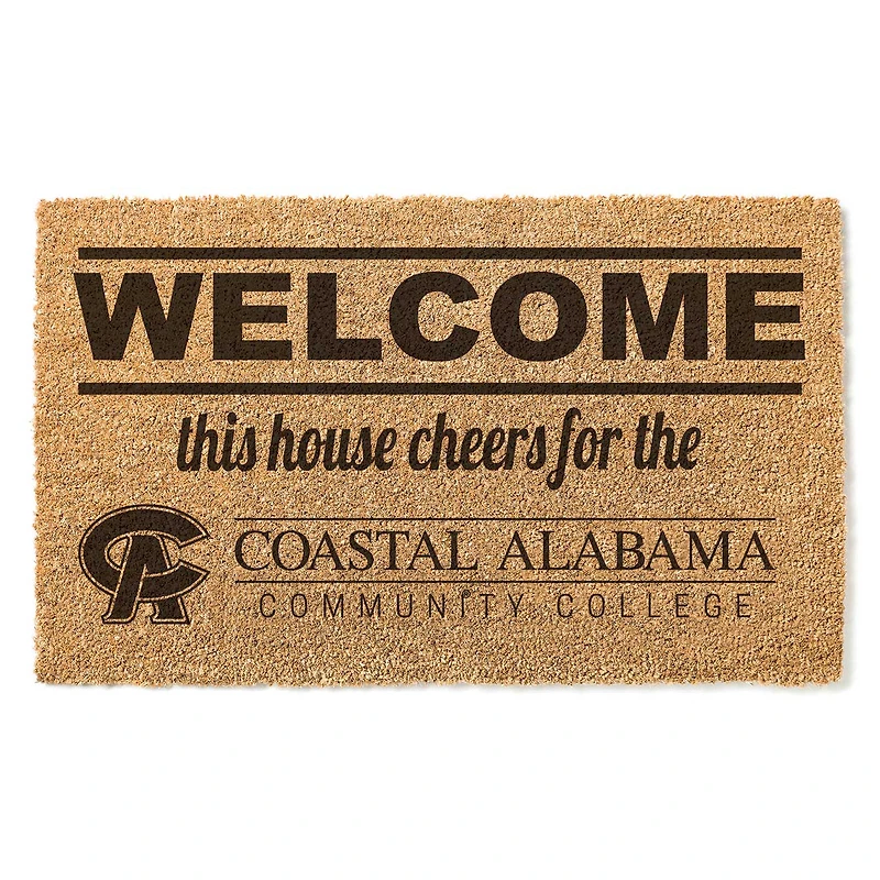 Coastal Alabama Community College 18" x 30" Welcome Doormat