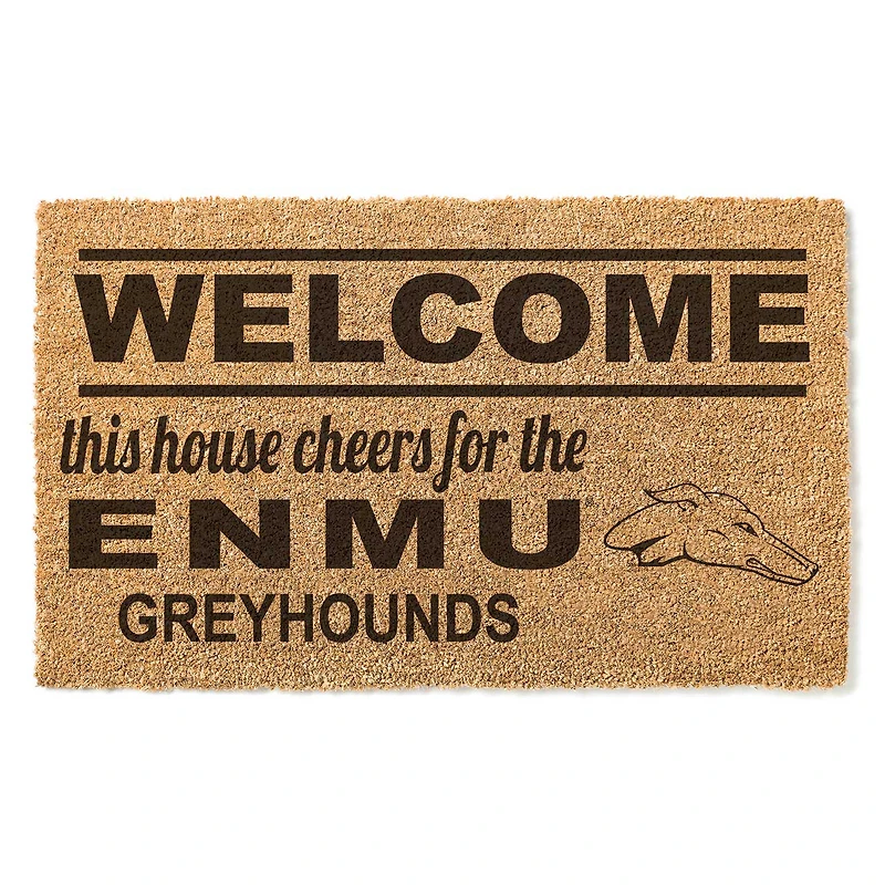 Eastern New Mexico Greyhounds 18" x 30" Welcome Doormat