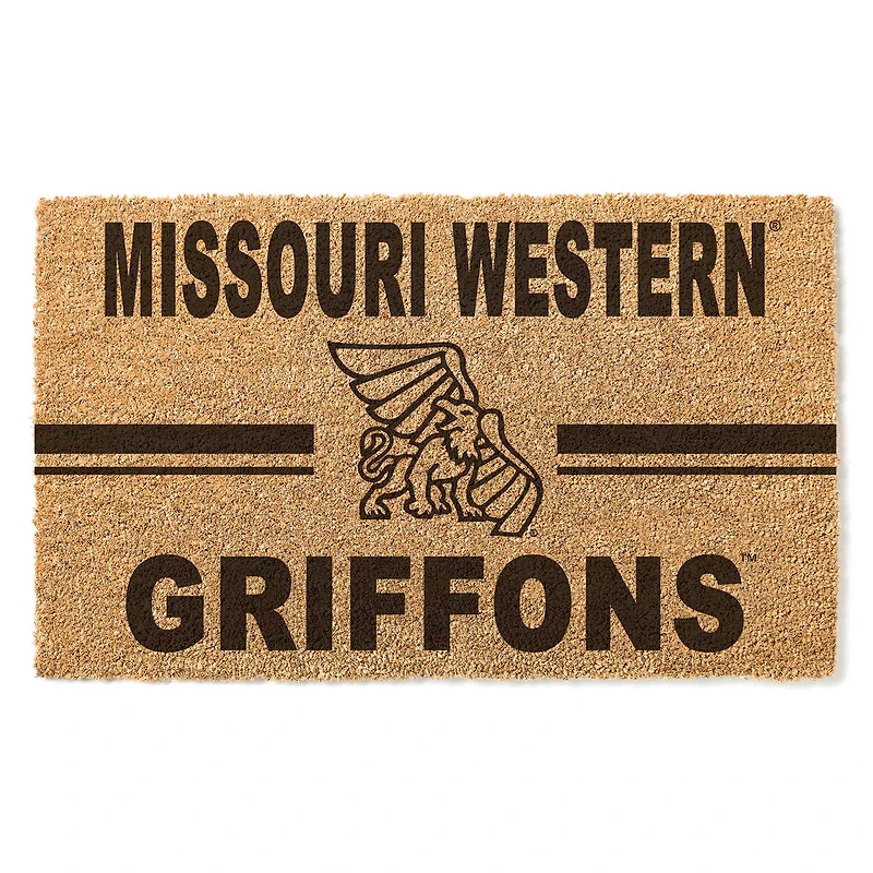 Missouri Western State Griffons 18" x 30" Team Logo Doormat