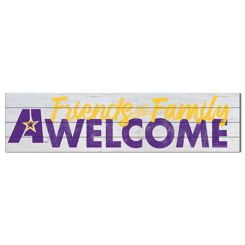 LSUA Generals 10'' x 40'' Friends & Family Welcome Sign