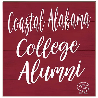 Coastal Alabama Community College 10'' x 10'' Alumni Plaque