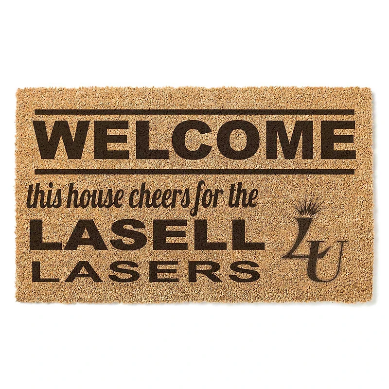 Lasell Lasers 18" x 30" Welcome Doormat