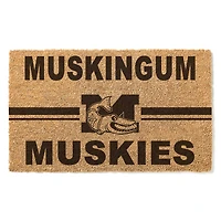Muskingum Muskies 18" x 30" Team Logo Doormat