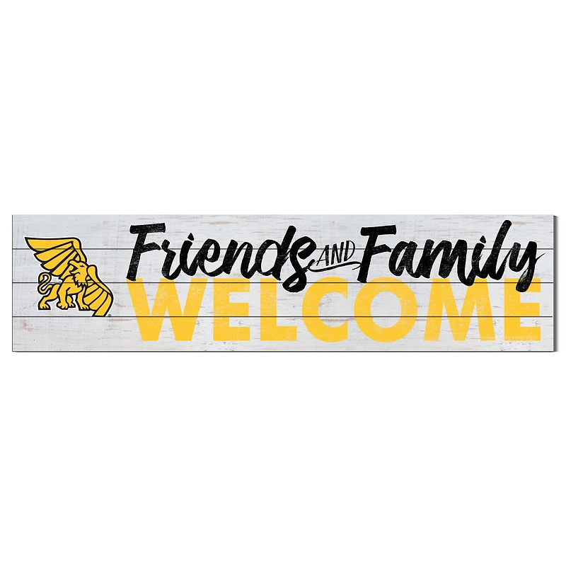 Missouri Western State Griffons 10'' x 40'' Friends & Family Welcome Sign