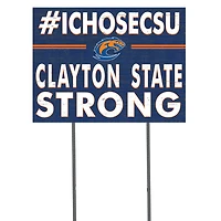 Clayton State Lakers 18'' x 24'' I Chose Lawn Sign