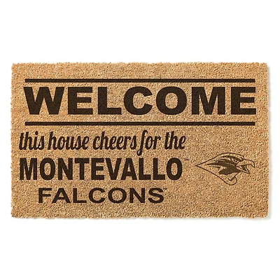 Montevallo Falcons 18" x 30" Welcome Doormat