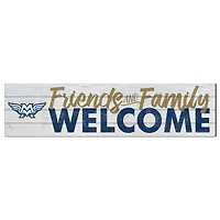 Mount Mary Blue Angels 10'' x 40'' Friends & Family Welcome Sign