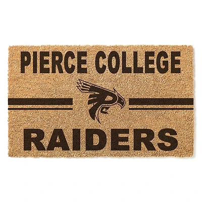Pierce College Raiders 18" x 30" Team Logo Doormat