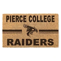 Pierce College Raiders 18" x 30" Team Logo Doormat