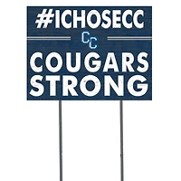 Columbia College of Missouri Cougars 18'' x 24'' I Chose Lawn Sign