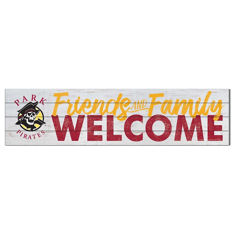 Park Pirates 10'' x 40'' Friends & Family Welcome Sign