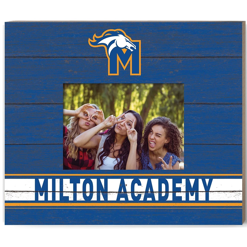 Milton Academy Mustangs 11" x 13" Team Spirit Scholastic Picture Frame