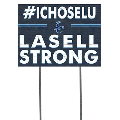 Lasell Lasers 18'' x 24'' I Chose Lawn Sign