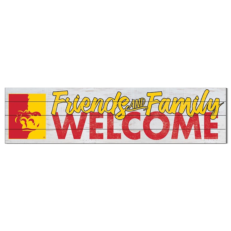 Pittsburg State Gorillas 10'' x 40'' Friends & Family Welcome Sign