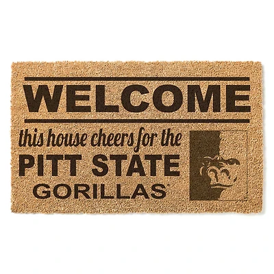 Pittsburg State Gorillas 18" x 30" Welcome Doormat