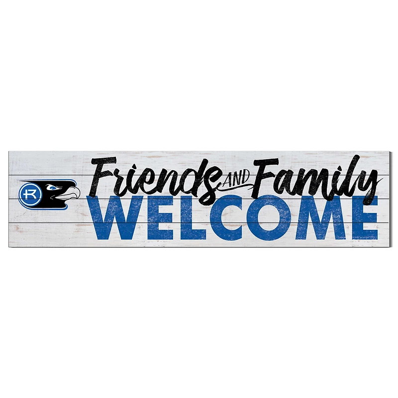 Rockhurst Hawks 10'' x 40'' Friends & Family Welcome Sign