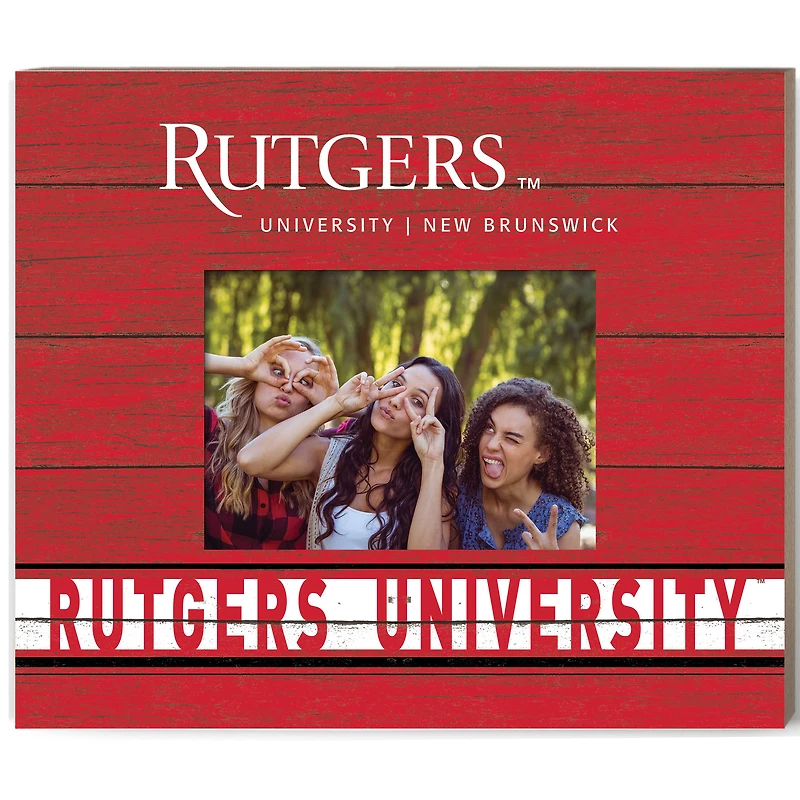 Rutgers Scarlet Knights 11" x 13" Team Spirit Scholastic Picture Frame