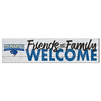 St. Mary's University Rattlers 10'' x 40'' Friends & Family Welcome Sign