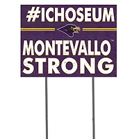 Montevallo Falcons 18'' x 24'' I Chose Lawn Sign