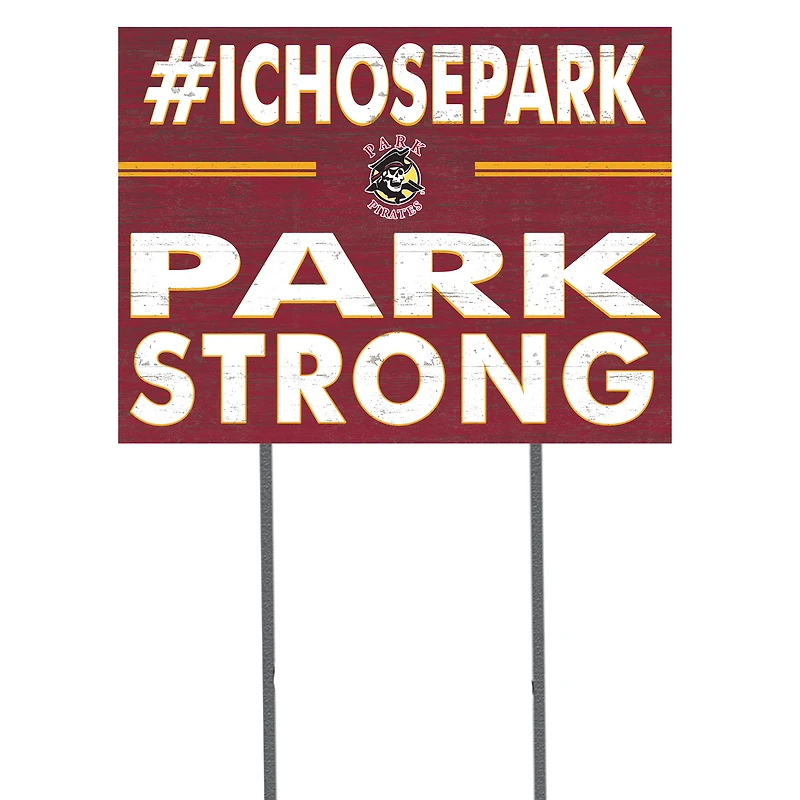 Park Pirates 18'' x 24'' I Chose Lawn Sign