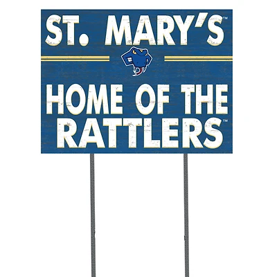 St. Mary's University Rattlers 18'' x 24'' I Chose Lawn Sign